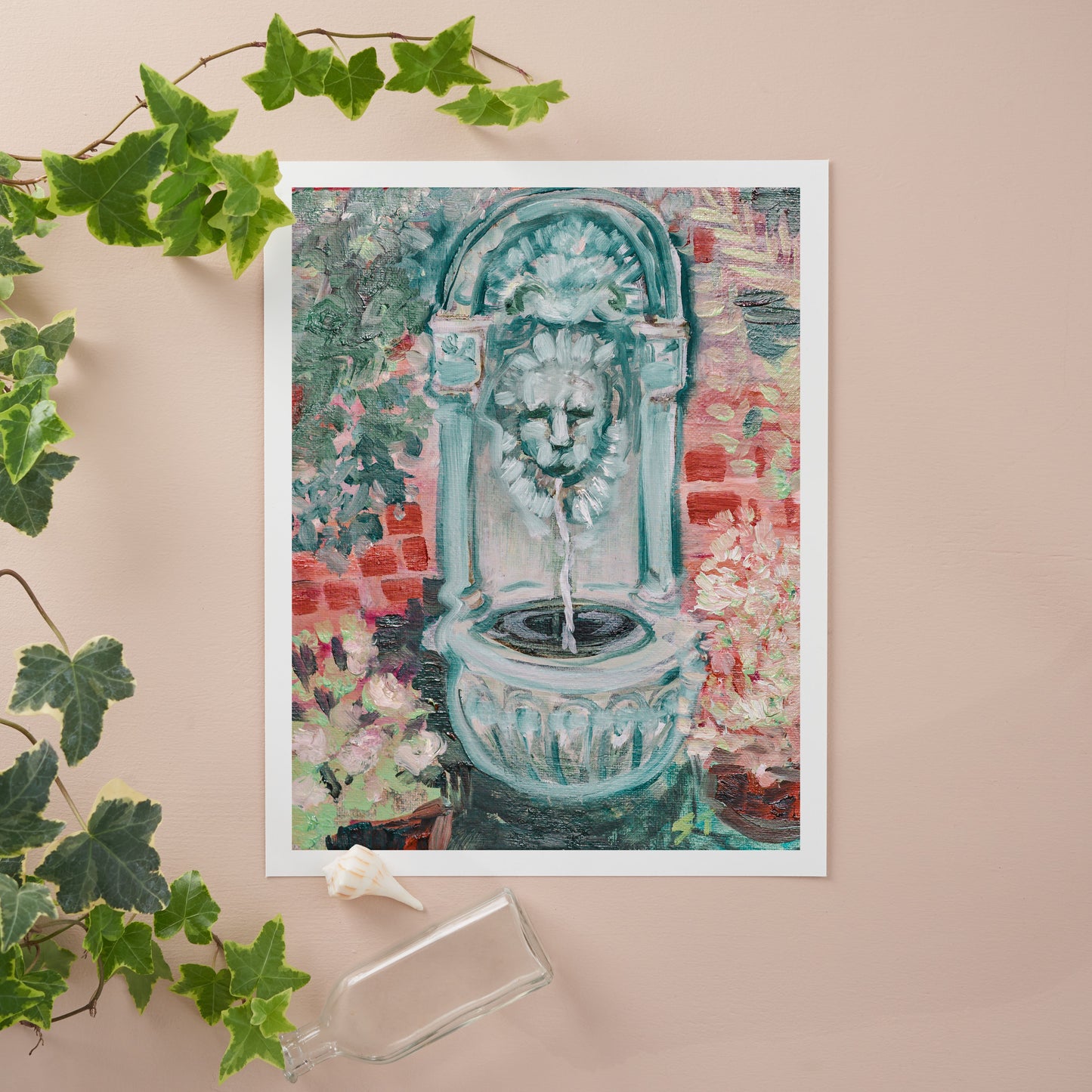 PRINT BUNDLE "The Secret Garden" Set of 4 Vertical Fine Art Giclee Reproductions