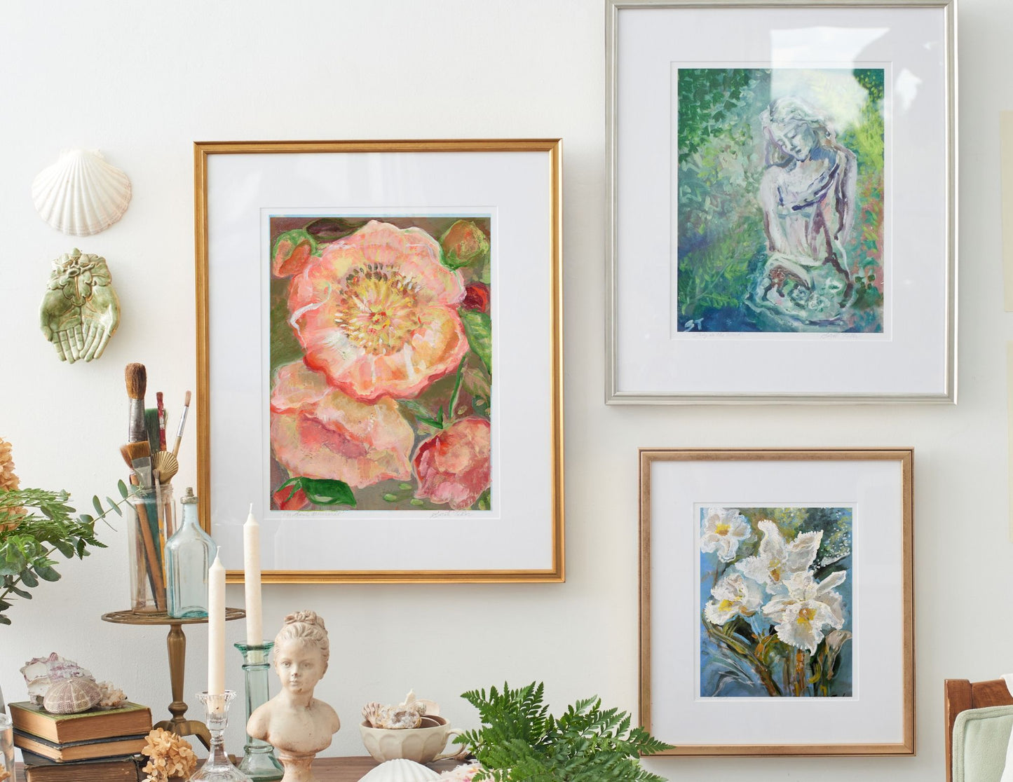 PRINT "Soleil d'embre" A Vertical Fine Art Giclee Reproduction