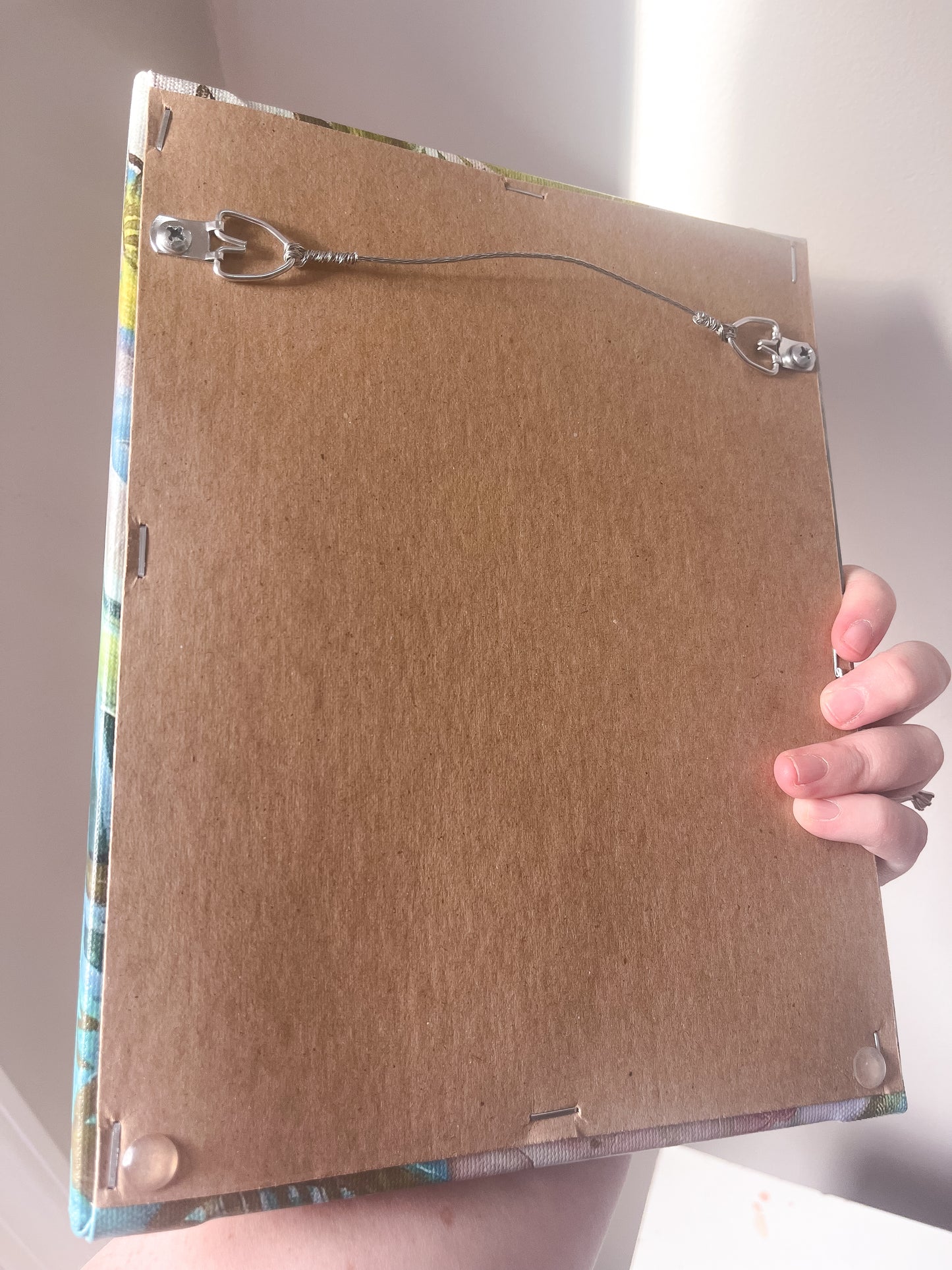 CANVAS PRINT "Into the Garden" A Vertical Fine Art Giclee Reproduction