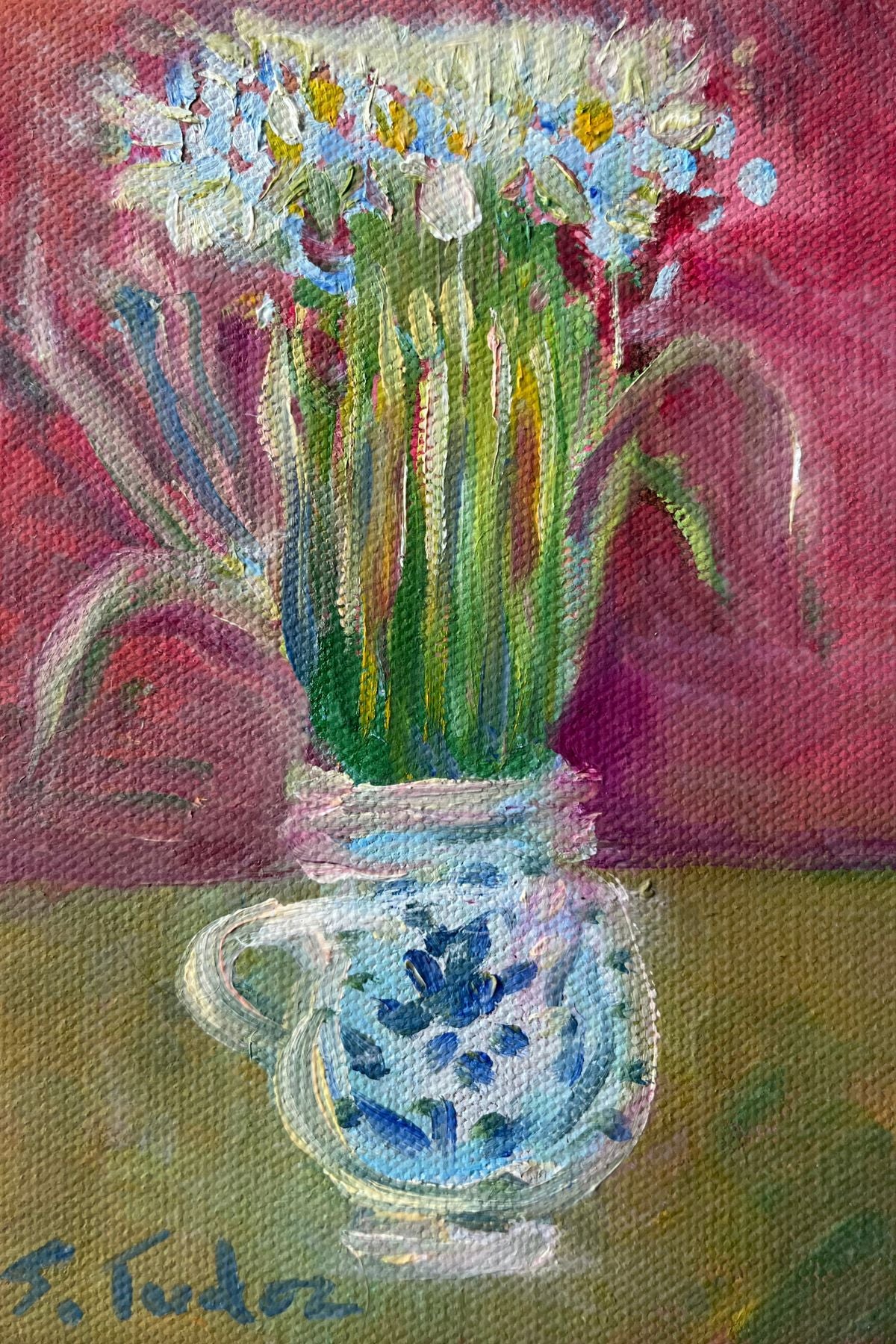 Individual Paperwhites Folded Notecard