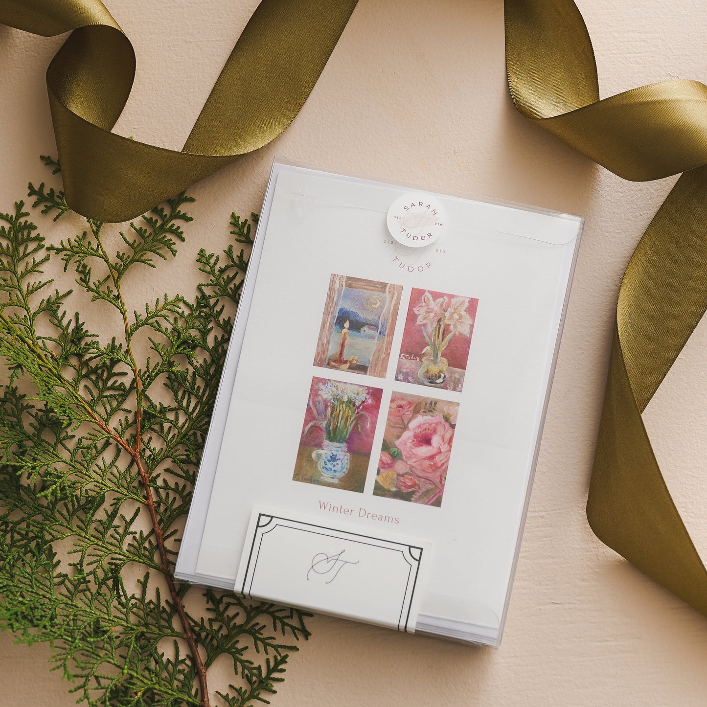 "Winter Dreams" Holiday Notecards Set (Set of 8)