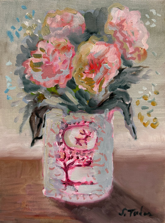 ORIGINAL-Reverie II in Rose- Gertrude Jekyll English Shrub Roses