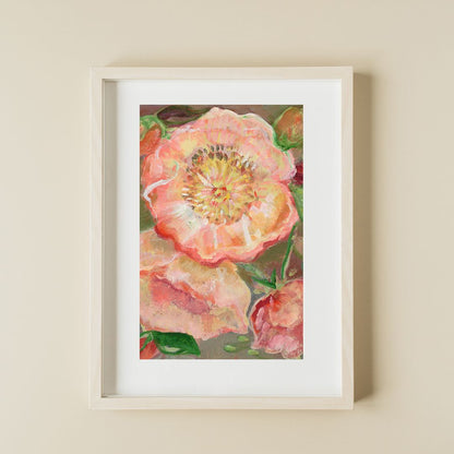 PRINT "Soleil d'embre" A Vertical Fine Art Giclee Reproduction