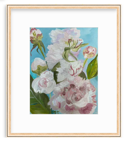 FRAMED PRINT "For Sarah Bernhardt" a Vertical Fine Art Giclee Reproduction