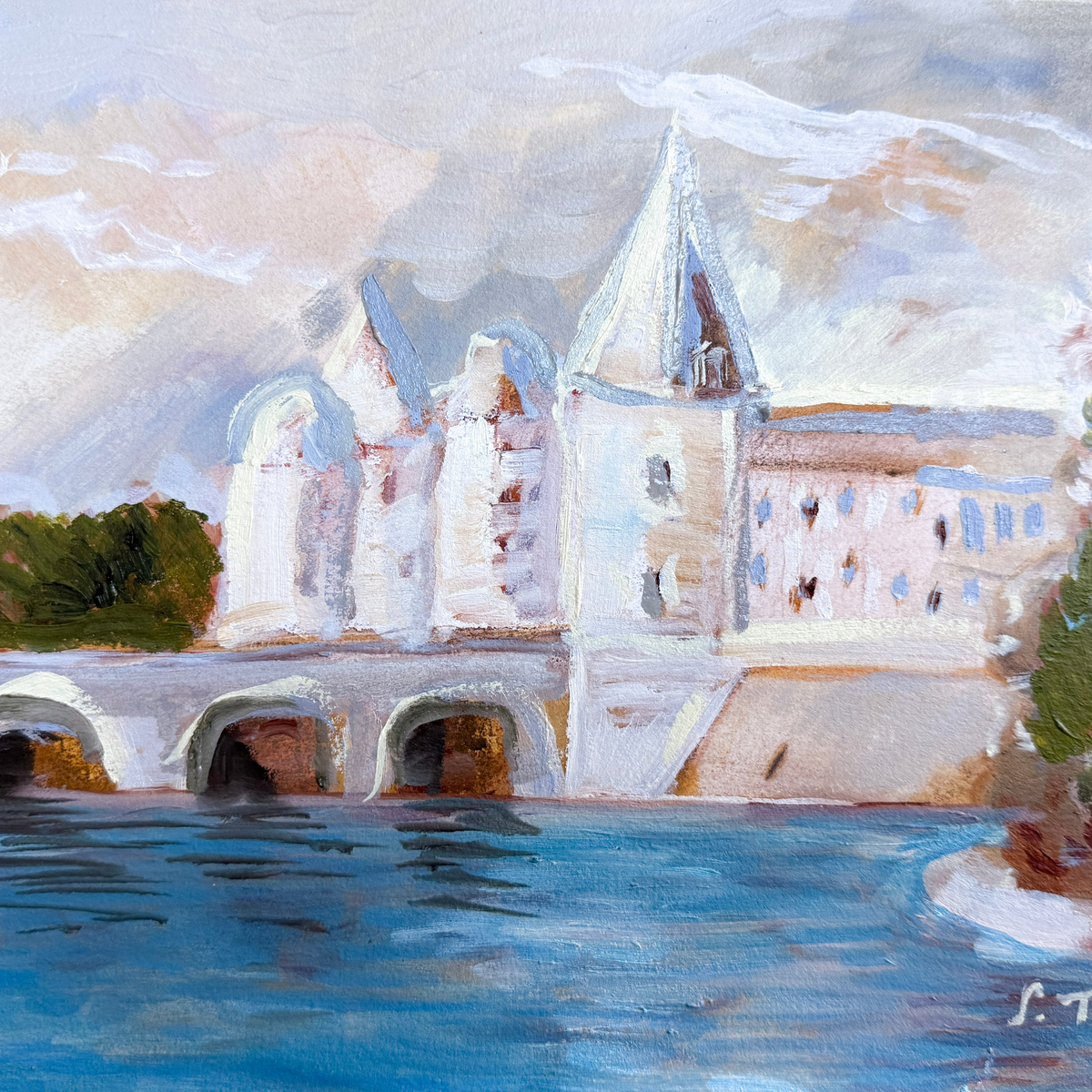 December 4- Pont Henri IV, Loire Valley, France